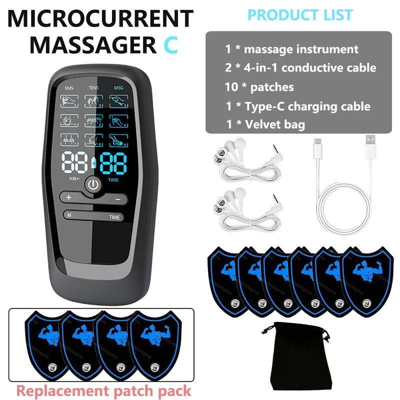 Physiotherapy Tens Muscle Stimulator Electric Ems Acupuncture Body Massage Digital Therapy Slimming Machine Electro Stimulator