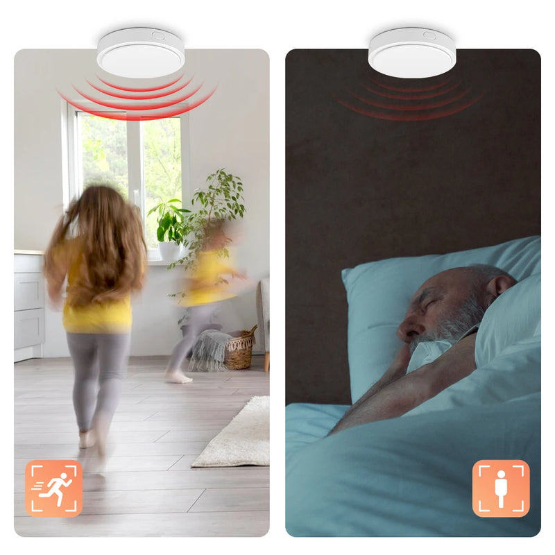 AVATTO Tuya WiFi Human Presence Sensor Millimeter Wave Radar PIR Motion Sensor Burglar Alarm Detection For Alexa Google Home