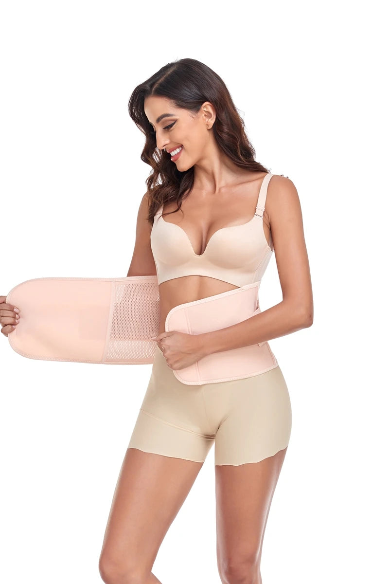 Postpartum Girdle C-Section Recovery Belt Back Support Belly Wrap Belly Band Shapewear Abdominal Binder Post Surgery Cinchers