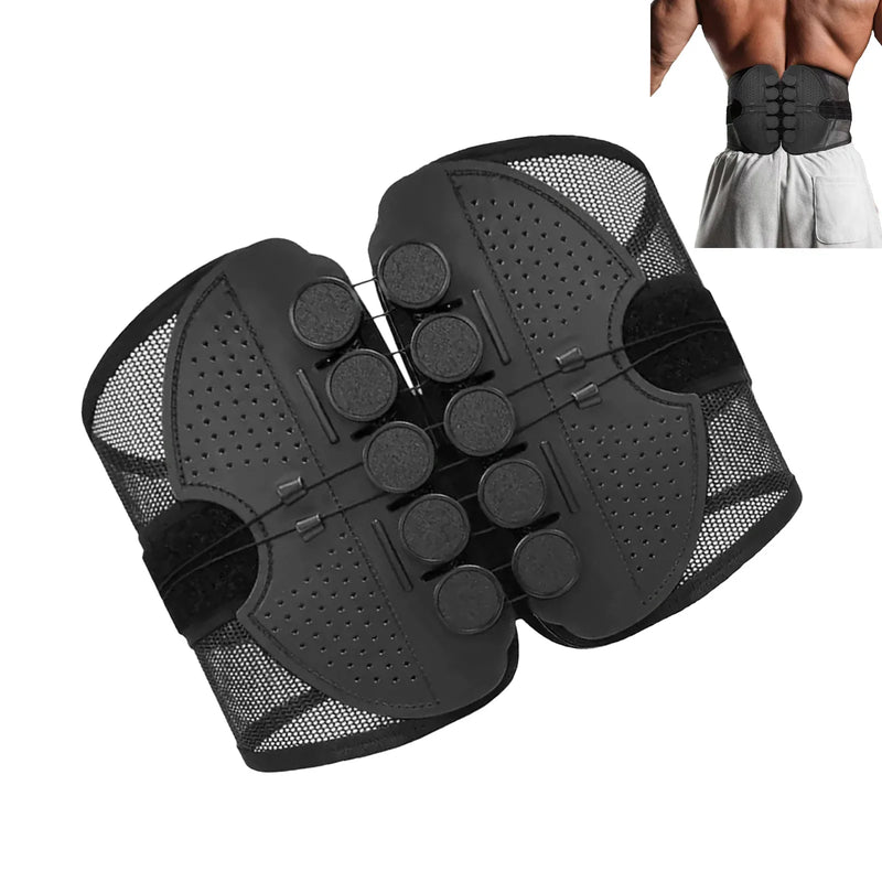 Unisex Lumbar Support Wrap Breathable Waist Back Brace Protector Guard for Posture Corrector Waist Warm